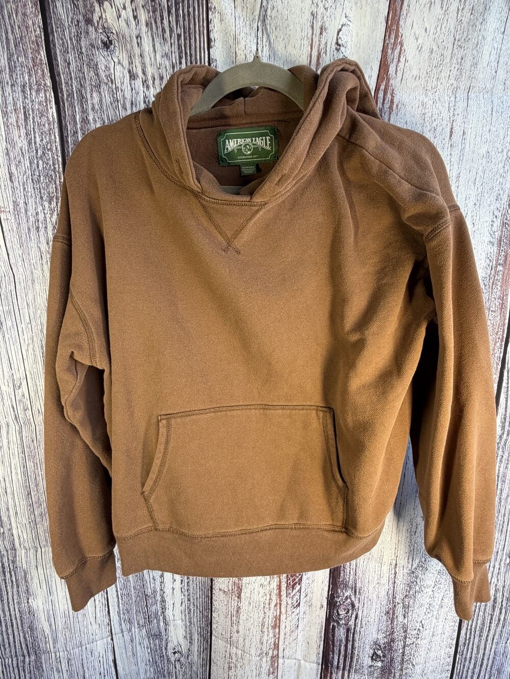 Cozy American Eagle Outfitters Brown Sweatshirt - XS